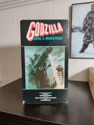 Rare 1956 Godzilla King Of The Monsters Vhs 1988 Vestron