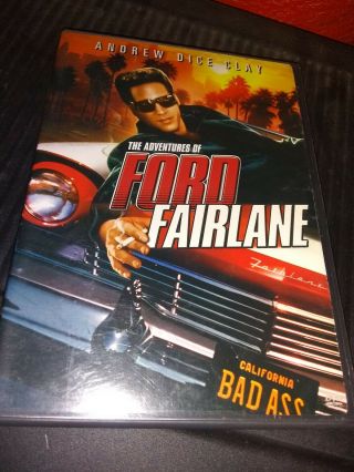 The Adventures Of Ford Fairlane (dvd,  2003) Rare Oop Hard To Find P