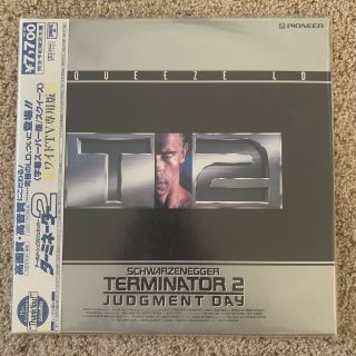 Terminator 2 Squeeze Anamorphic Aspect Ratio Laserdisc T2 Japan W/obi Ultra Rare