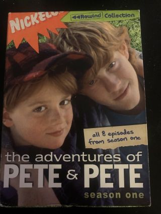 The Adventures Of Pete And Pete - Season One (dvd,  2005) Rare
