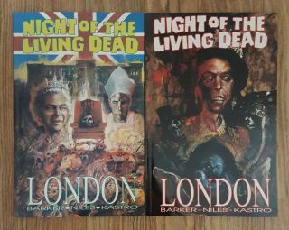 Clive Barker / Night Of The Living Dead: London Rare 1 & 2 Complete Set 1993 Nm