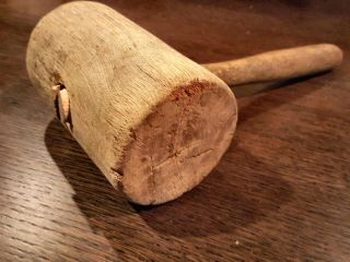 VTG Wooden Mallet Stossel 102 Collectable Hammer 1920 ' s Rare 3