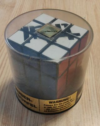 Ultra rare Politoys Rubik ' s Triál cube in plastic box - Twisty puzzle 2