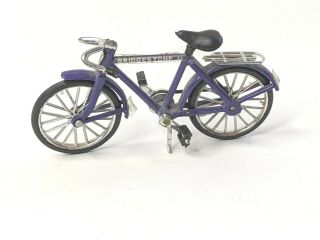 Vintage Lundby Dollhouse Furniture - Metal Bicycle Bridgestone Rare