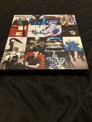 Rare U2 Achtung Baby Box Set,  Deluxe Edition - 6 Cds,  4 Dvds,  Book,  Prints