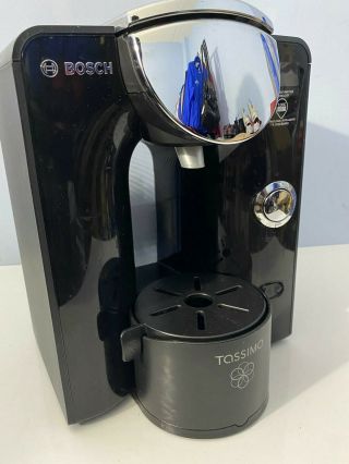 Bosch Tassimo T55 Single Serve Coffee Maker Black Chrome Tas5542uc Rare