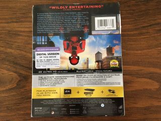 Spider - Man: Homecoming (4K Ultra HD/Blu - ray,  2017,  Includes Rare Slipcover) 2