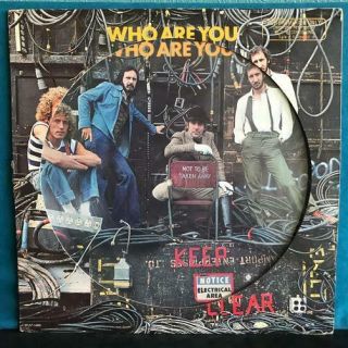 The Who Who Are You Picture Disc Rare Nm Orig 1978 Promo Lp Townshend Daltrey