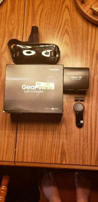 Samsung Smr324 Gear Vr With Controller - Black S8 S8,  S7 S7 Edge Rarely
