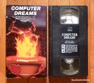 Computer Dreams (vhs,  1989) W/amanda Pays (max Headroom) Rare Mpi