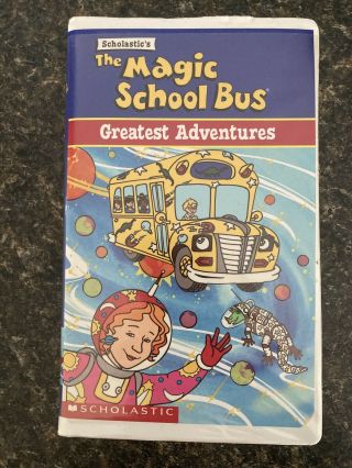 The Magic School Bus - Greatest Adventures - Rare Collectable Screener - Vhs