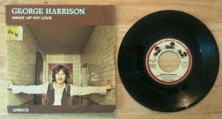 Rare Sp The Beatles George Harrison Wake Up My Love