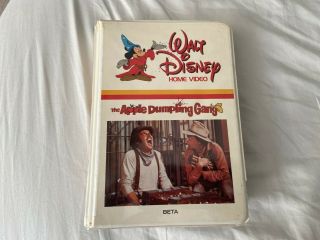 Rare Walt Disney Home Video The Apple Dumpling Gang Vhs