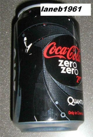 2008 Rare Coca - Cola Can James Bond Quantum Of Solace Soda Movie Philippines