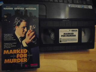 Rare Oop Marked For Murder Vhs Film 1989 Wings Hauser Rick Sloane Hobgoblins Dir