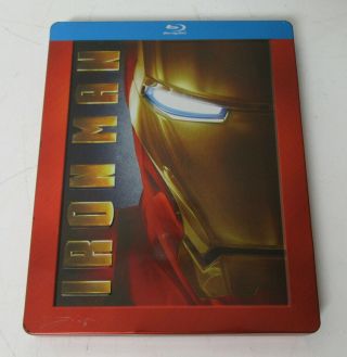 Iron Man Bluray 2 Disc Steelbook Future Shop Edition Rare