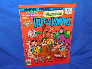 Marvel Treasury Funtastic World Of Hanna Barbera 3 Laff A Lympics (1977) Rare