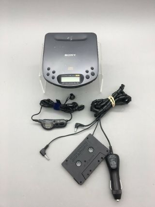 Sony Cd Discman Esp D - 321 Bundled W/original Accessories Rare - F10