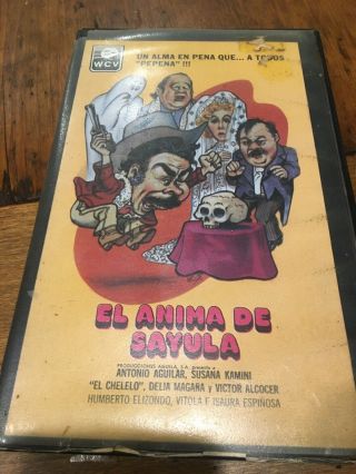 El Anima De Sayula Vhs Antonio Aguilar Rare Mexican