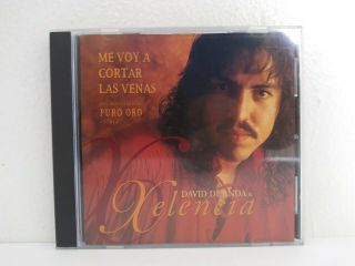 Xelencia Me Voy A Cortar Las Venas Cd Tejano Tex Mex Promotional Use Rare David