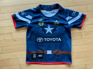 Rare West Tigers Telstra Premiership Home Rugby Jersey Youth Size M Boys 10 - 12