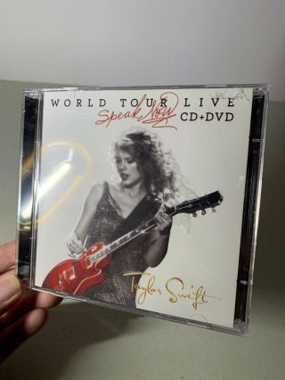 Rare Taylor Swift World Tour Live Speak Now Cd Dvd Target Exclusive Deluxe