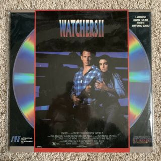Watchers Ii Laserdisc - Tracy Scoggins - Rare Horror