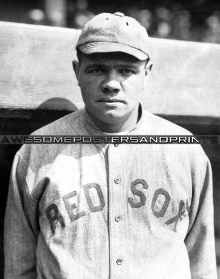 Vintage,  Extremely Rare 1916 Babe Ruth Most Desirable Ruth Photograph