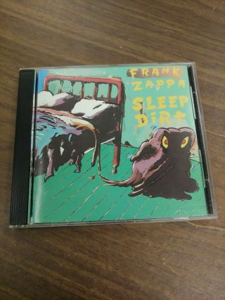 Frank Zappa ‎ - Sleep Dirt Cd 1991 Barking Pumpkin Records Like Rare Oop