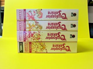 Cardcaptor Sakura Omnibus 1 - 4 Complete Set Dark Horse English Clamp Rare Oop