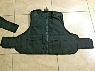 Female Large Body Armor Bullet Proof Vest With Plates / Panels Level Ii Rare