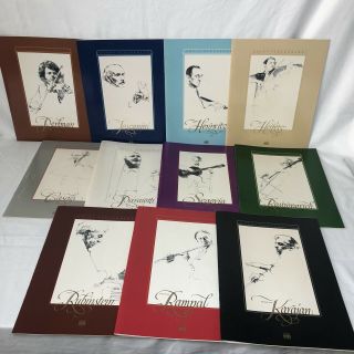 Vintage Large Book Complete Set Rare - Great Performers By Time Life - Color Pic