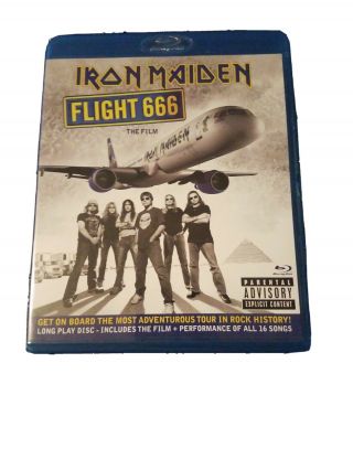 Iron Maiden Flight 666 The Film - Bluray - Rare Includes Booklet