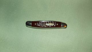 Rare Vintage Case Xx U.  S.  A.  Knife 4 - Dot Muskrat