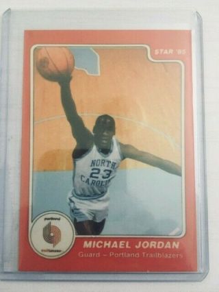 Michael Jordan Star Company Rare Error Rookie Card Psa 9 - 10?