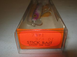 Vintage Bomber Spin Stick 7371 Fishing Lure With Box