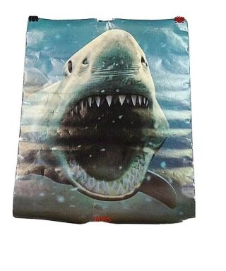 1975 Jaws - Movie Poster 23x28 Rare And 100 Will Go Fast