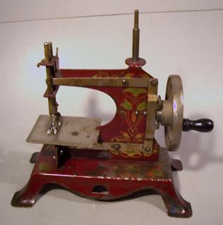 Wonderful Antique Child " S Toy Sewing Machine - - Made In Germany