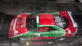 Hot Wheels 1/18 V7427 Ferrari F40 Competizione Le Mans 1995 40 RARE (4143) 3