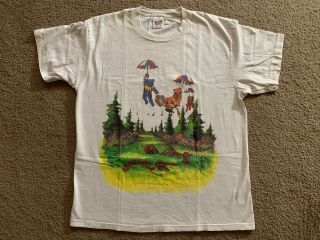 Grateful Dead Vintage T - Shirt 1994 Tour Shirt Gdm Nfa Xl Bears Skeletons Rare
