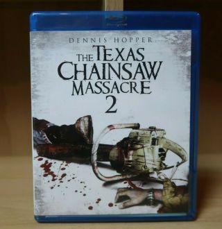 Rare Oop - The Texas Chainsaw Massacre 2 (blu - Ray Disc,  2012) - Out Of Print