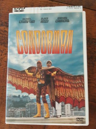 Condorman Dvd (rare,  Hard To Find,  Oop 1999 Anchor Bay Release) W/ Insert