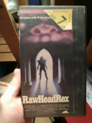 Rawhead Rex Vhs (1986) - Rare Cult Classic
