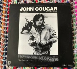 Rare John Cougar Promotion Special 2lps Riva Limited Edition I Need A Lover