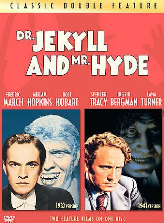Dr.  Jekyll And Mr.  Hyde (1932 1941) (dvd,  2004,  Classic Double Feature) Rare