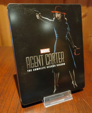 Agent Carter Season 2 - Zavvi Exclusive Steelbook - Very Rare And Out Of Print