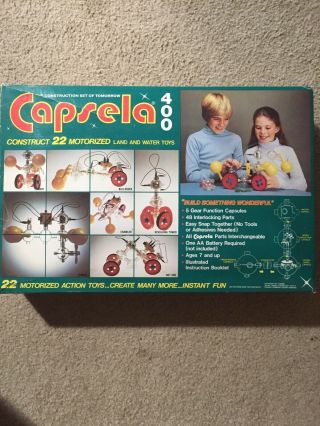 Vintage Capsela 400 Complete 100 Land And Water Models 1984