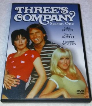 Threes Company: Season One Dvd Rare Oop