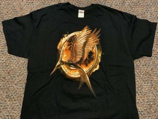 The Hunger Games Rare Catching Fire - Carmike Cinemas Promotional T - Shirt Xl