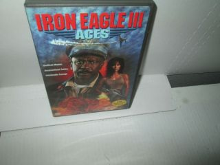 Iron Eagle Iii Rare Dvd Fighter Pilots Louis Gossett Jr.  Rachel Mclish 